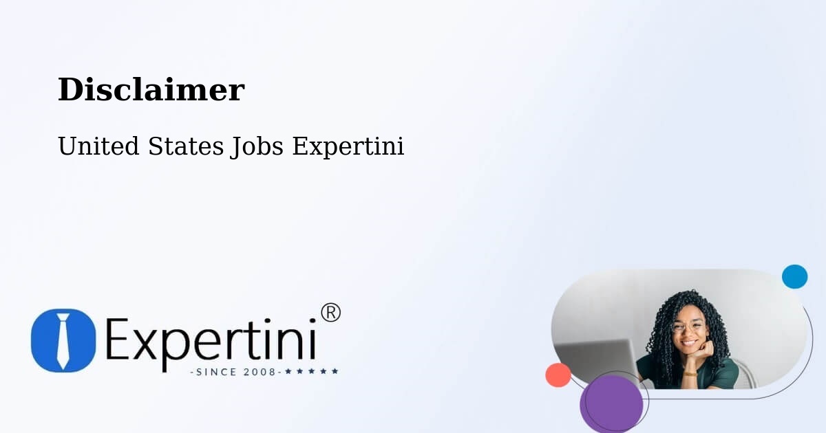 Disclaimer – Cooperstown - United States Jobs Expertini
