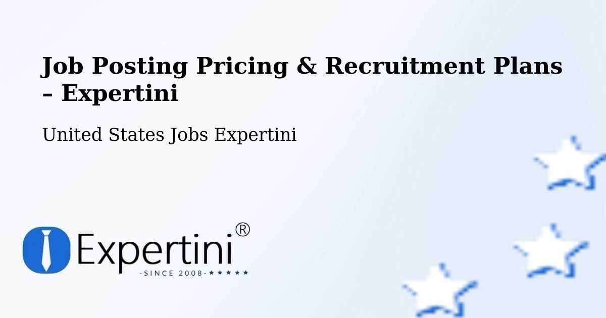 Job Posting Pricing & Recruitment Plans – Cooperstown - Cooperstown, United States Jobs Expertini